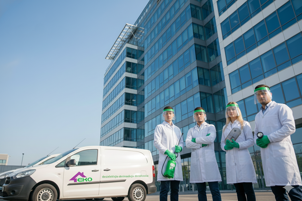 Tim Eko DDD sa vozilom i opremom spremnim za intervenciju